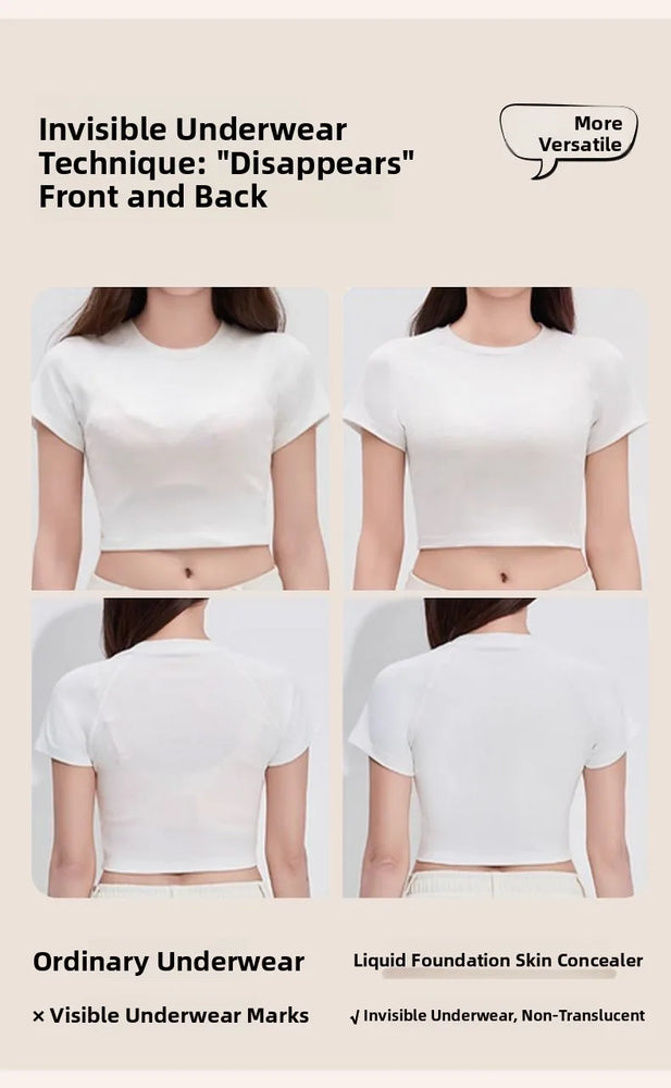 Ice Silk Seamless Bra | Cool-Touch Backless Soft Support