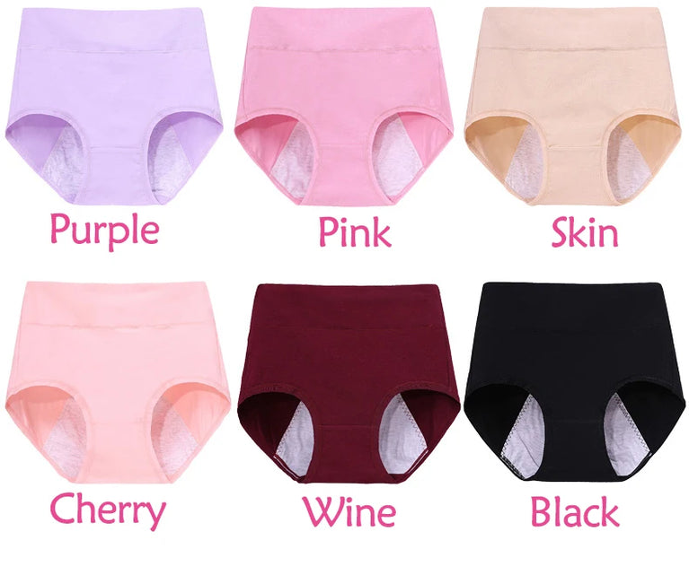 Floral Comfort Briefs – Mid-Rise Breathable Plus-Size Cotton Panties