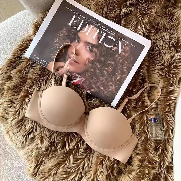 Seamless Demi Push-Up | Wire-Free Half-Cup Bra