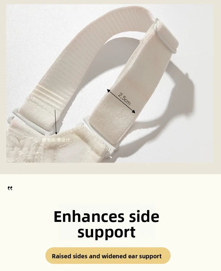Full Coverage Wireless Slimming Bra | Anti-Slip Side Support