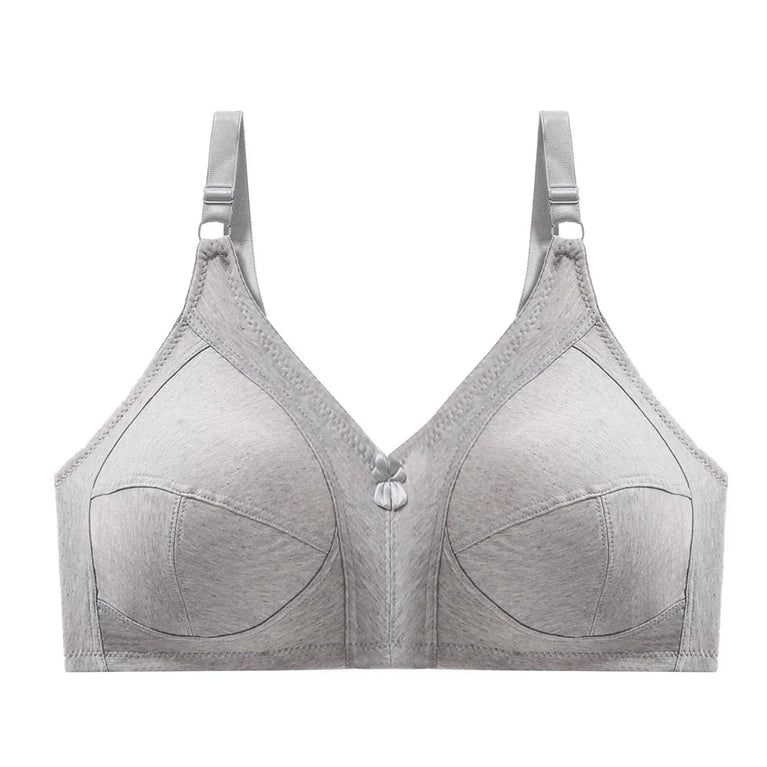 Bamboo Fiber Wireless Bra – Full Coverage Lace Comfort