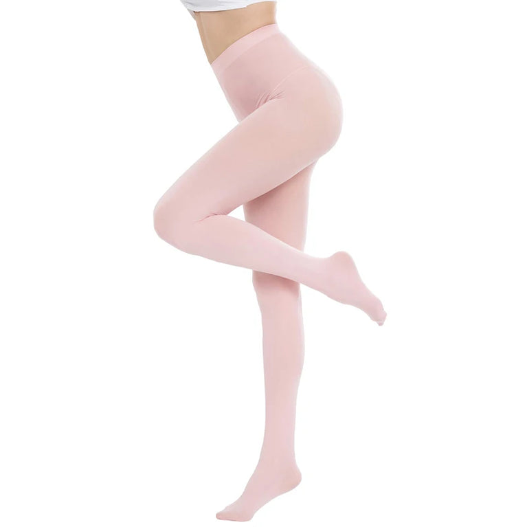 Plus Size Velvet Tights | High-Elasticity Candy Color Pantyhose
