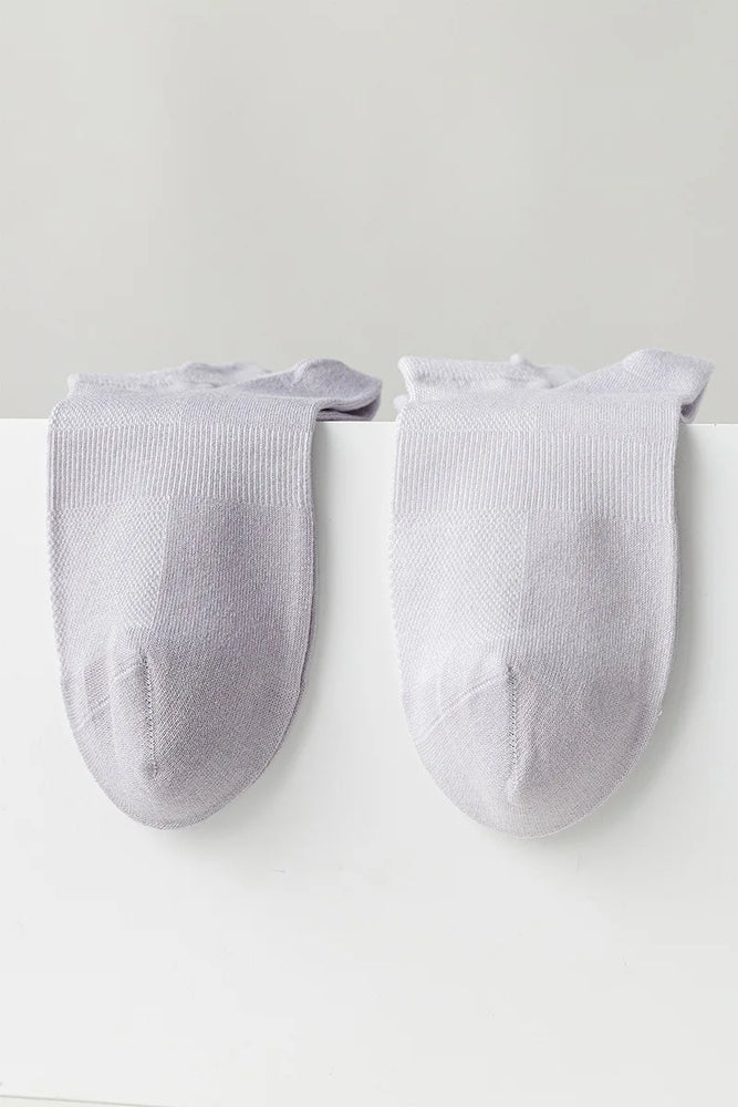 Bamboo Fiber Socks | 5-Pack Invisible Summer Liner