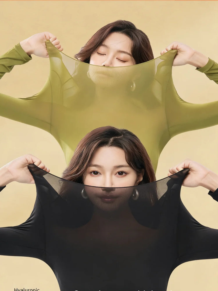 Women’s Seamless Thermal Set | Ultra-Thin Nude Feel Base Layer