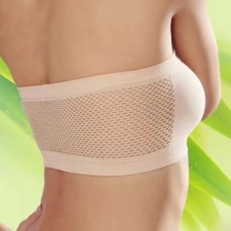 Seamless Ultra-Lightweight Bandeau – Breathable Wireless Support