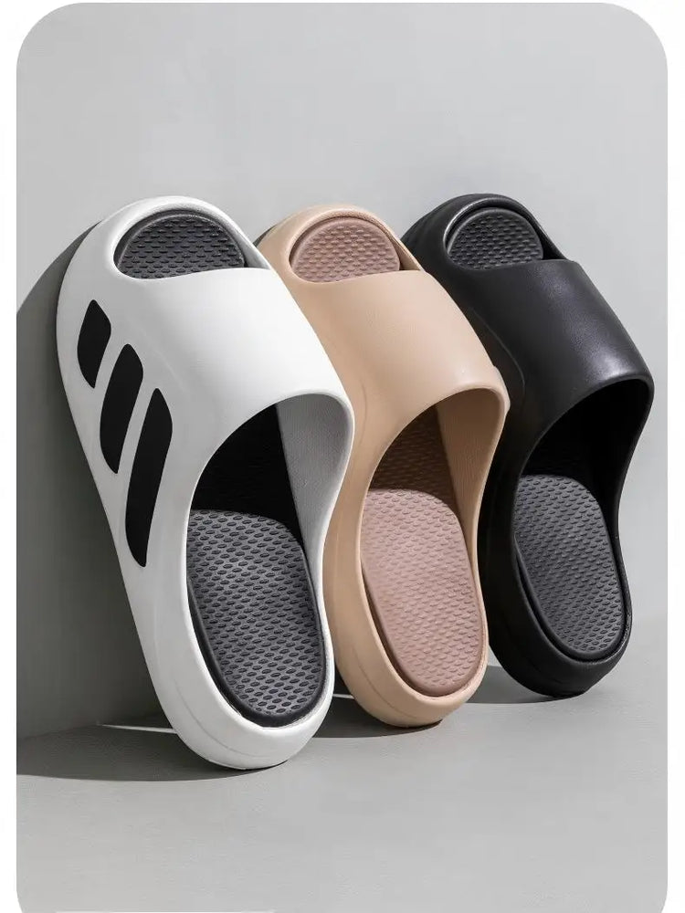 Trendy Non-Slip Couple's Slides | Silent EVA Indoor Sandals