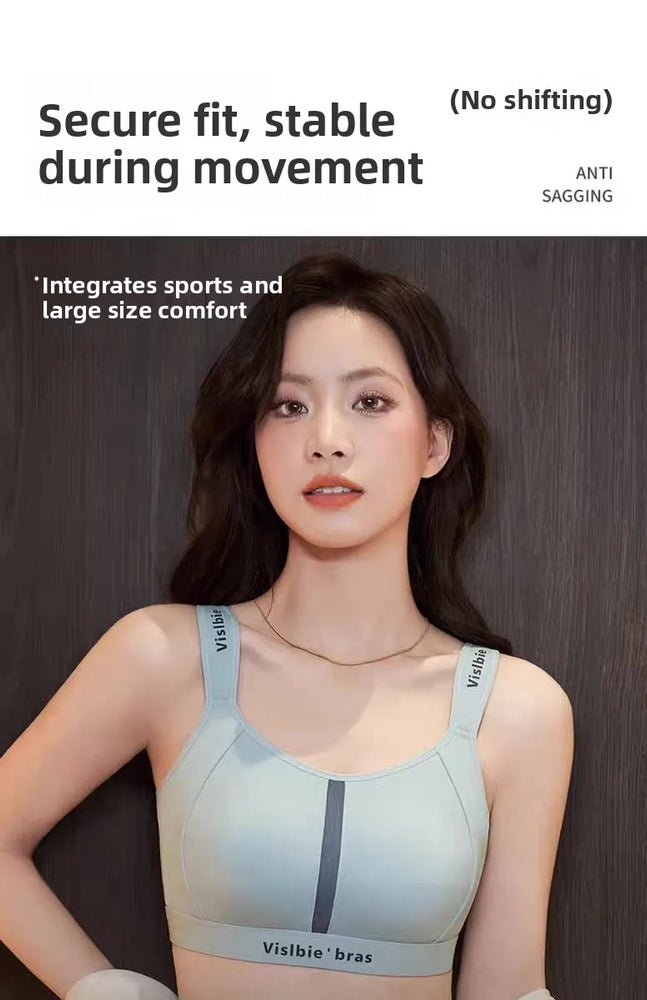 Seamless Full-Cup Sports Vest | Anti-Shake Wireless Support