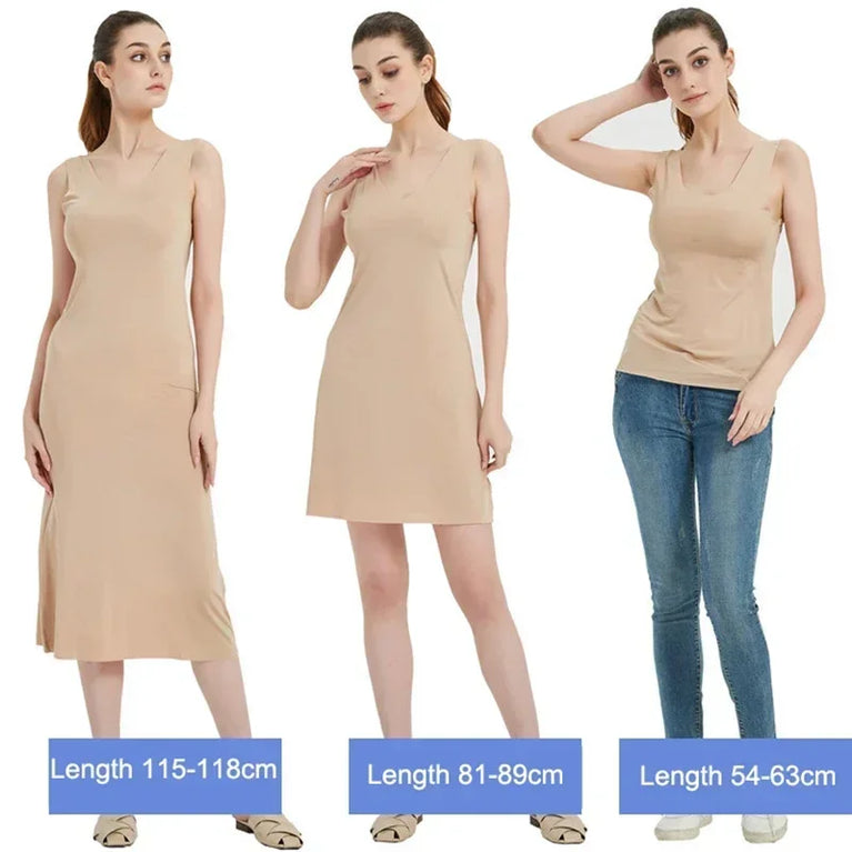 Ice Silk Full Slip | Seamless Summer Underdress