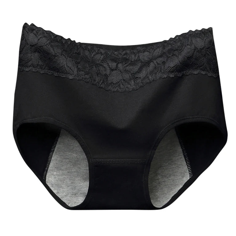 High-Rise Period Briefs | Leakproof Cotton Underwear