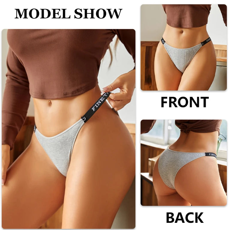 Seamless Cotton Briefs – Low-Rise Natural Comfort