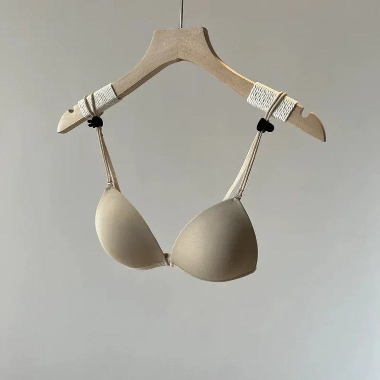 French Front-Closure Bralette | Seamless Triangle Cup