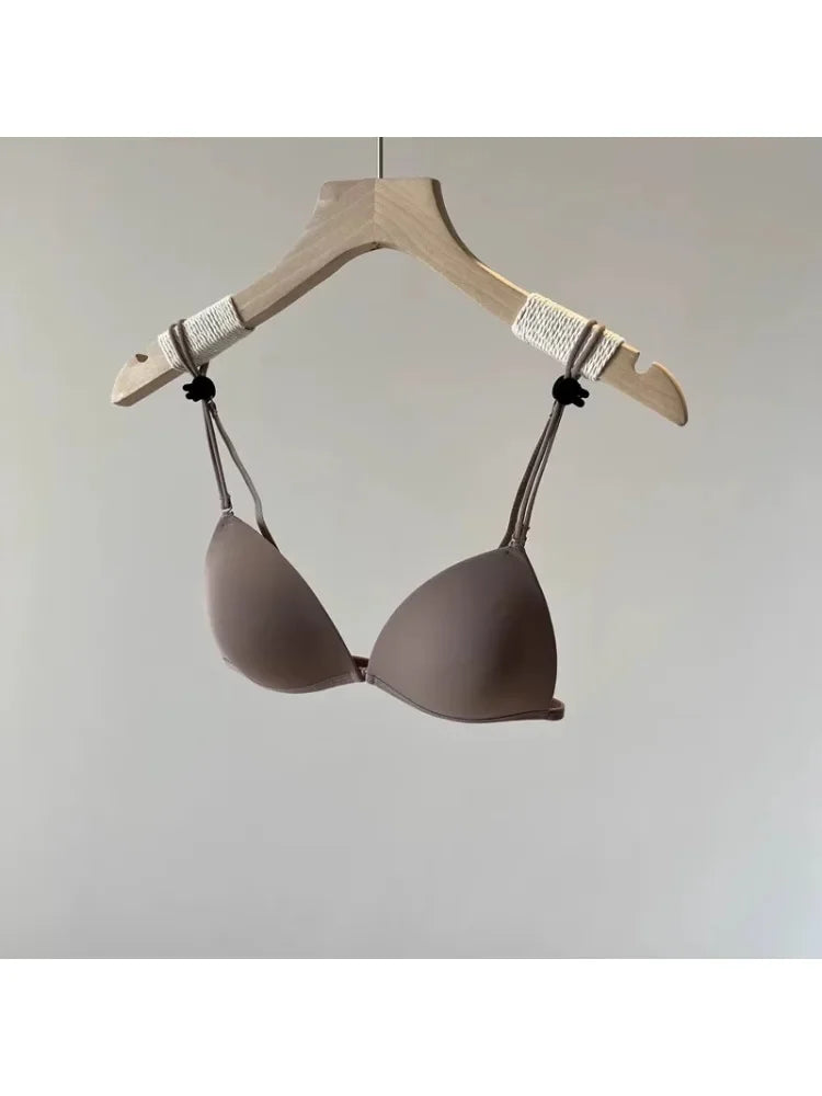 French Front-Closure Bralette | Seamless Triangle Cup
