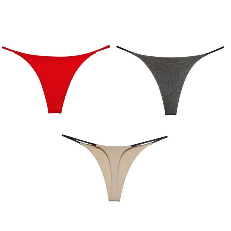 Women’s Low-Rise G-String | Seamless T-Back Summer Thong
