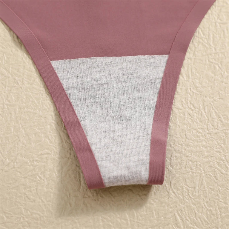 Ice Silk Seamless Thongs (6-Pack) – Low-Rise Breathable G-Strings