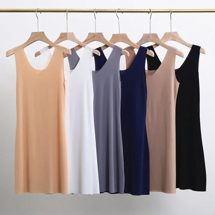 Ice Silk Full Slip | Seamless Summer Underdress