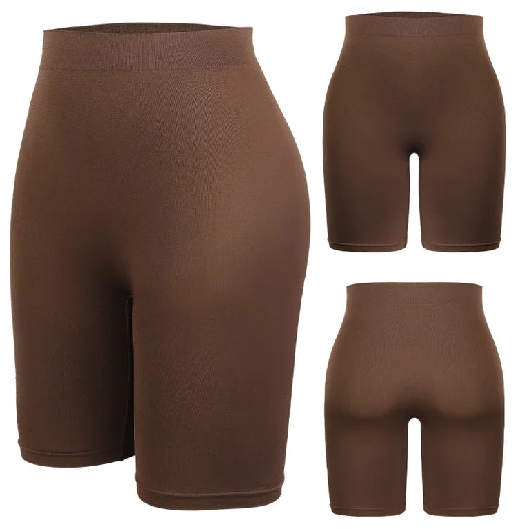 High-Waist Shapewear Shorts | Tummy Control & Anti-Chafing Shaper