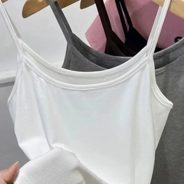 Sexy Camisoles Women Crop Tops Sleeveless Slimming Tank Bra