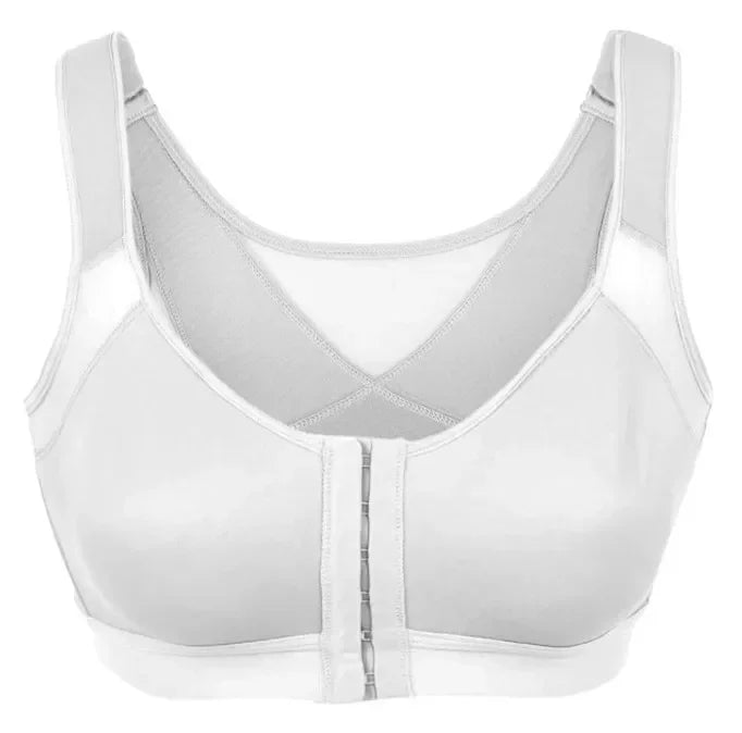 Front-Open Support Bra – Wireless Metal-Free Comfort