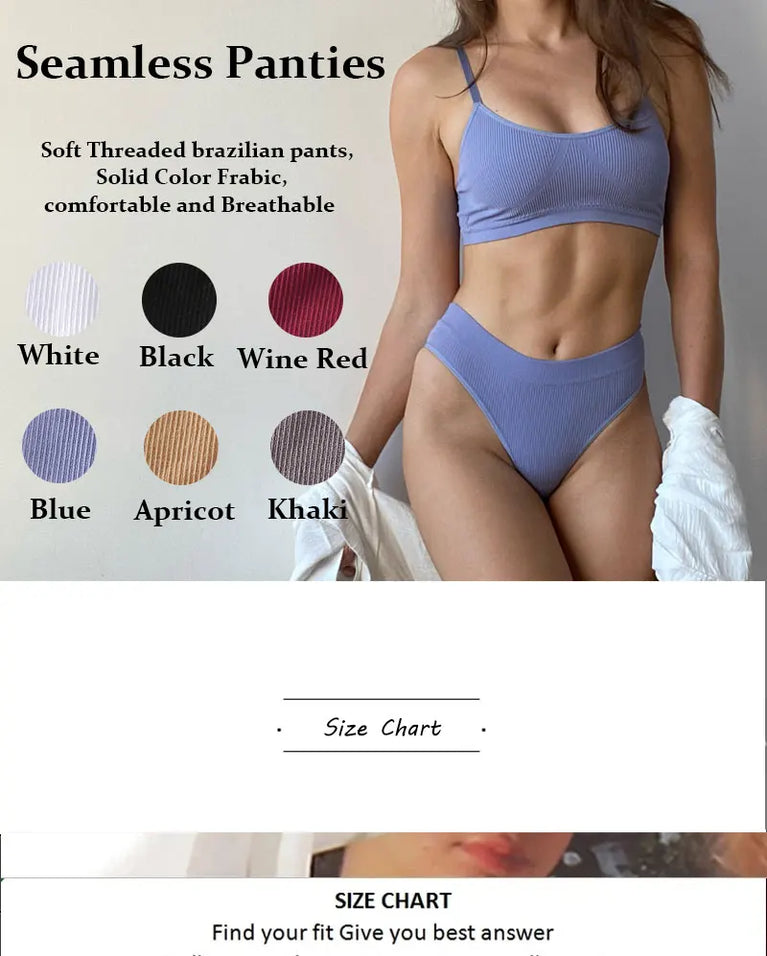 All Of Me N203 Seamless Bikini Briefs – Low-Rise Performance Comfort