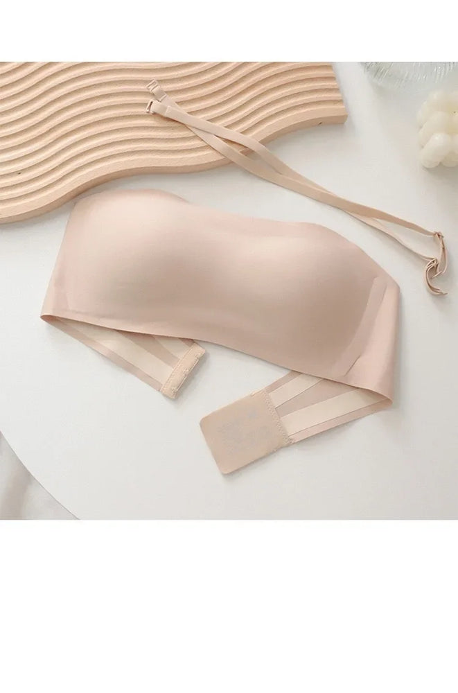Ultra-Light Seamless Adhesive Bra – Wireless Push-Up Comfort