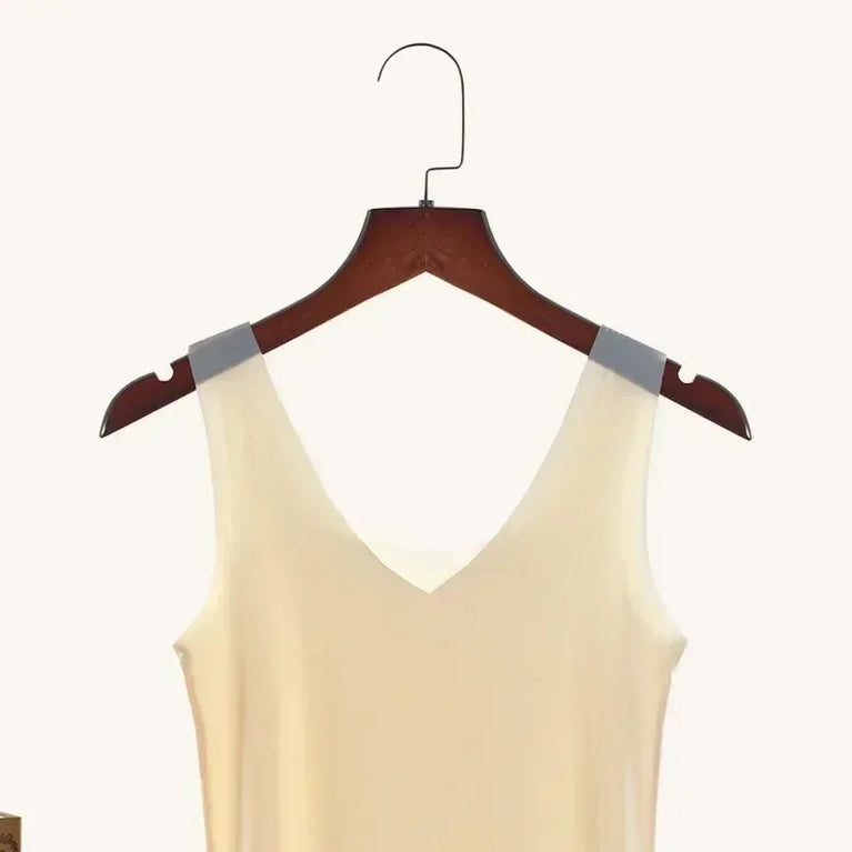 Seamless Ice Silk Full Slip | Plus Size Underskirt