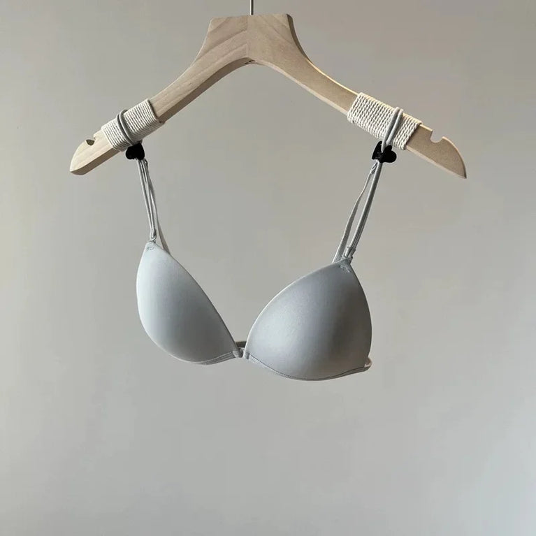 French Front-Closure Bralette | Seamless Triangle Cup