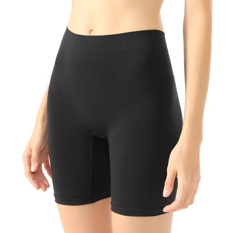 High-Waist Lace Shorts | Anti-Chafing Safety Boxers