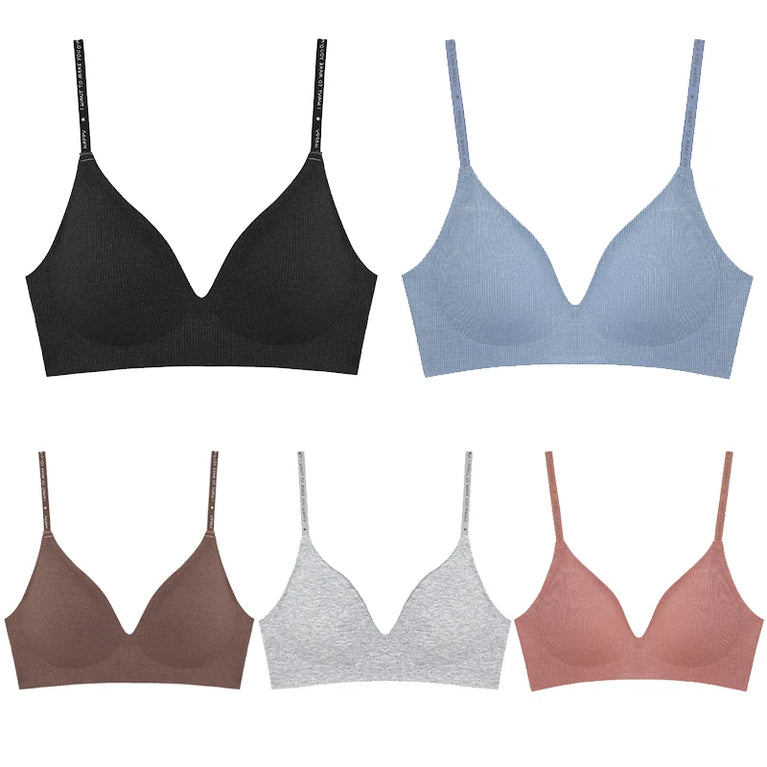Seamless "Zero Pressure" Bra – Silky Wireless Support