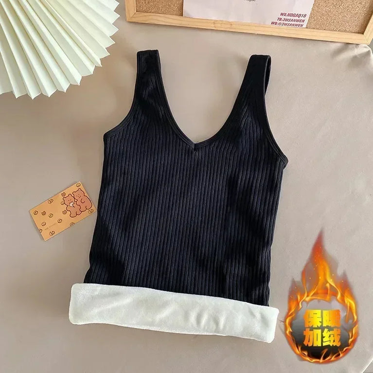 Thermal Underwear Vest Thermo Lingerie Warm Inner Wear Top