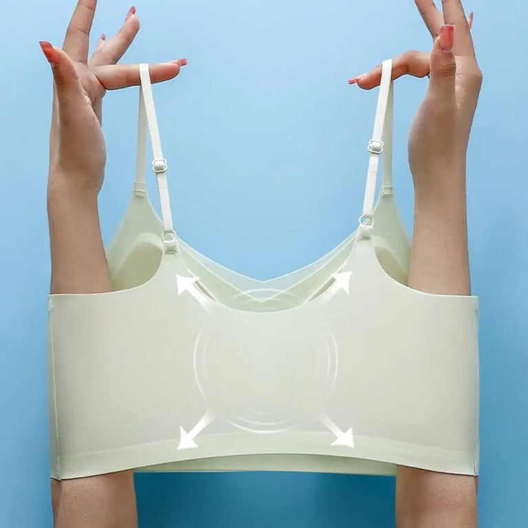 Ice Silk Bra | Seamless Air-Cooling Bralette