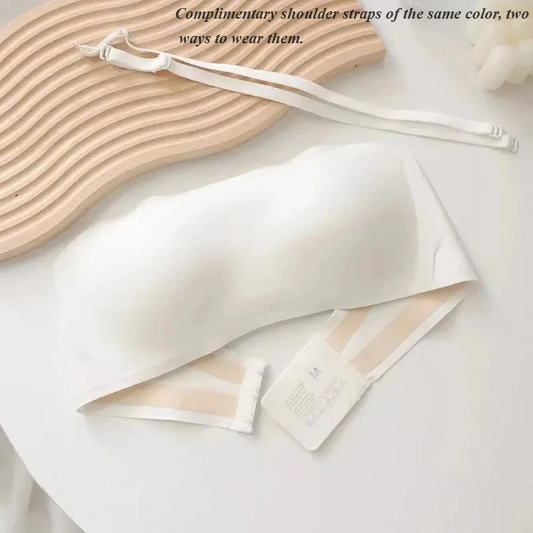Ultra-Light Seamless Adhesive Bra – Wireless Push-Up Comfort