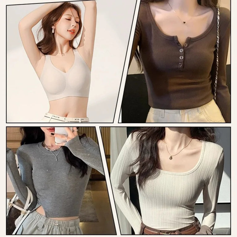 Seamless Full-Cup Minimizer Bra – Sleek Wire-Free Support