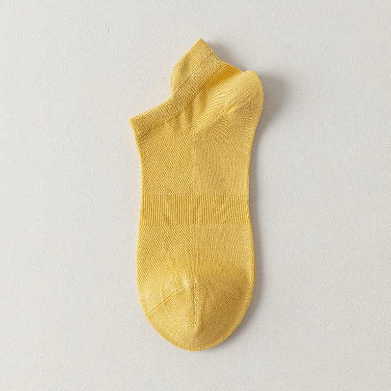 Bamboo Fiber Socks | 5-Pack Invisible Summer Liner