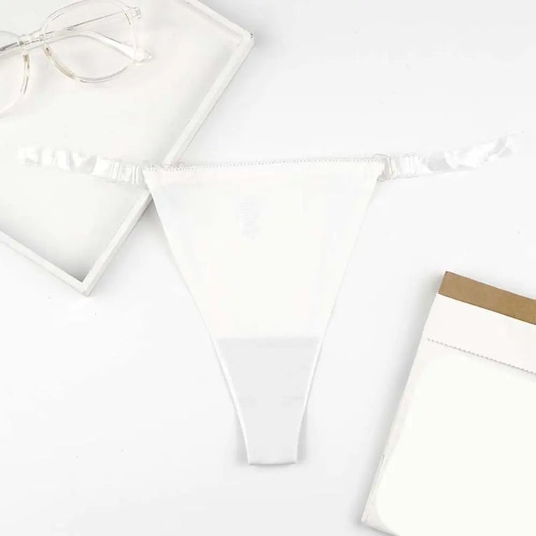 Ice Silk Bikini Thongs – Low-Rise Ultra-Thin Seamless G-Strings