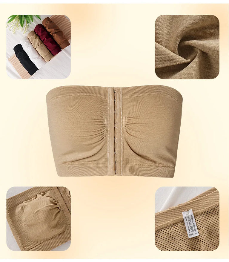 Seamless Strapless Bralette – Anti-Slip Everyday Support