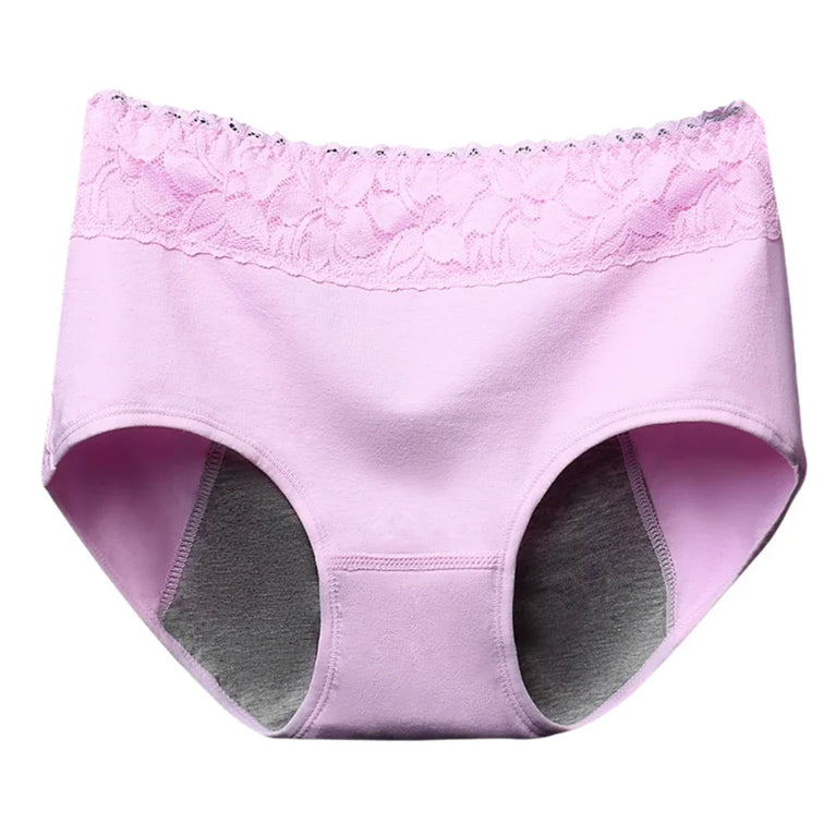 High-Rise Period Briefs | Leakproof Cotton Underwear