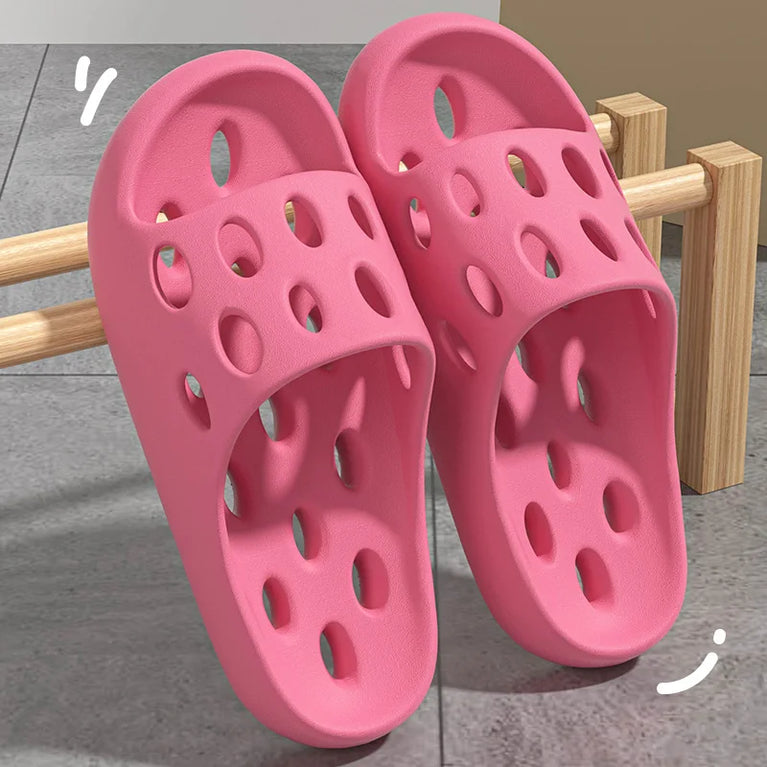 Quick-Dry Bathroom Slides | Odour-Free Lightweight EVA Slippers