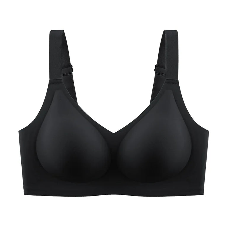 Ice Silk Wireless Shapely Bra | Anti-Sagging Full-Cup Support