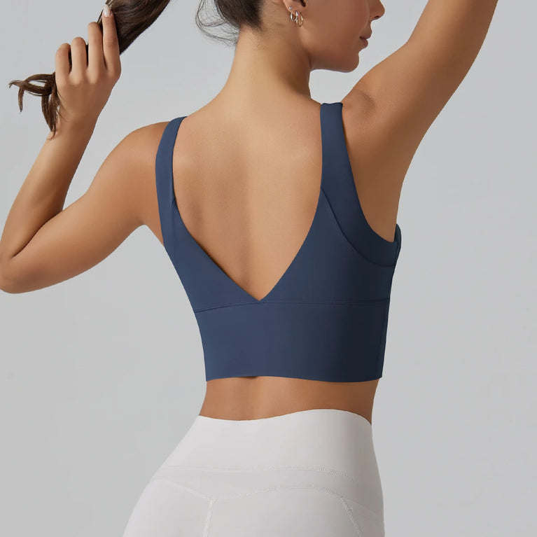 Yoga Tank Top | Push-Up Fitness Sports Bra