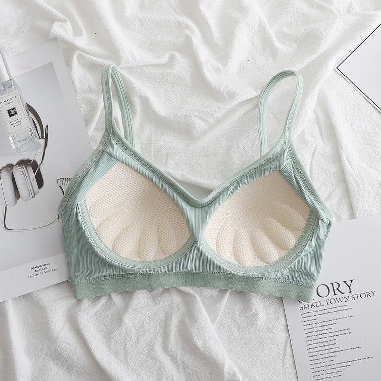 Seamless U-Shape Comfort Bra – Wire-Free Support for Young Women