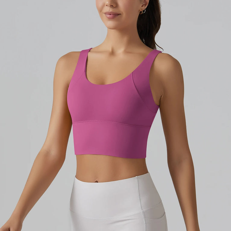 Yoga Tank Top | Push-Up Fitness Sports Bra