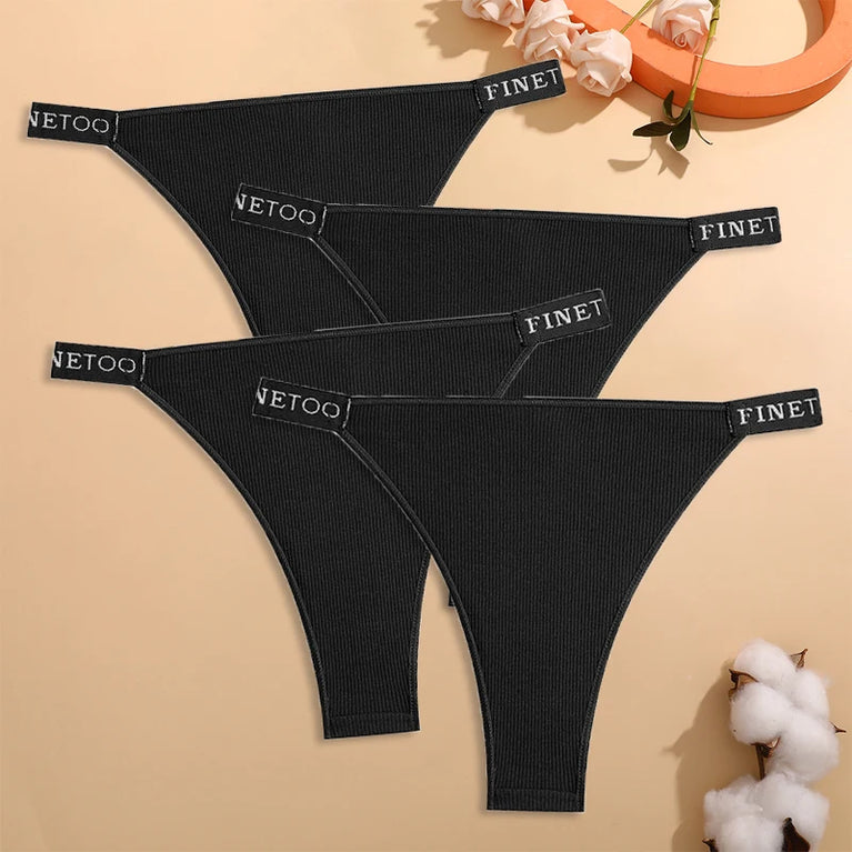 Seamless Cotton Briefs – Low-Rise Natural Comfort