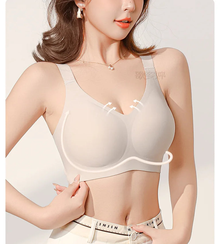 Seamless Full-Cup Minimizer Bra – Sleek Wire-Free Support