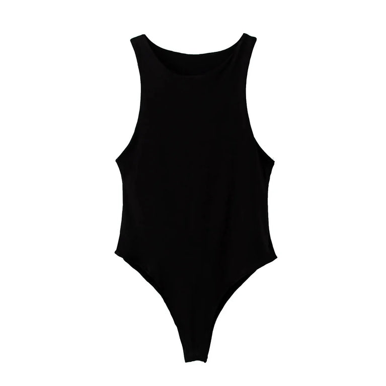 Reachshore Sexy Summer Bodysuit | High-Stretch Slim Fit Top