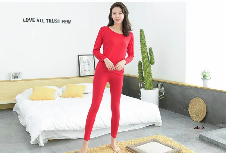 Plus Size Modal Pajama Set | Soft 3XL-7XL Sleepwear