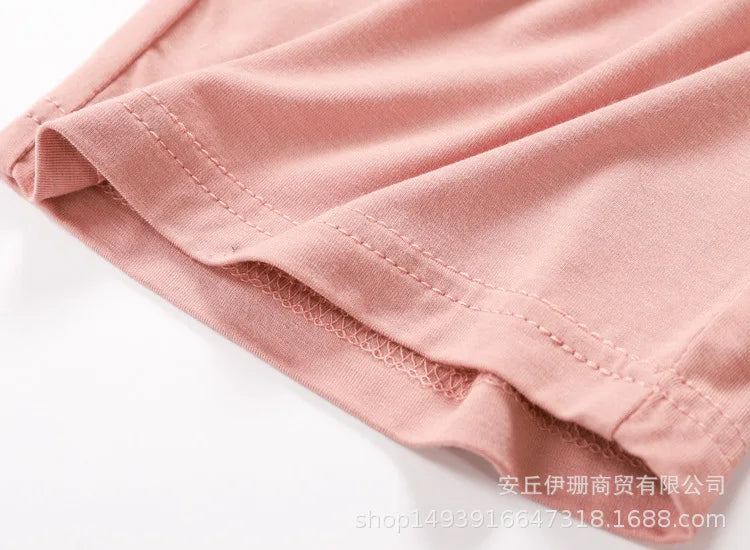 Cropped Pajama Pants | Soft Summer Home Trousers
