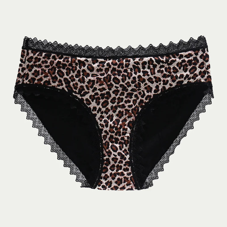 4-Layer Leakproof Period Briefs | High-Rise Absorbent Lingerie