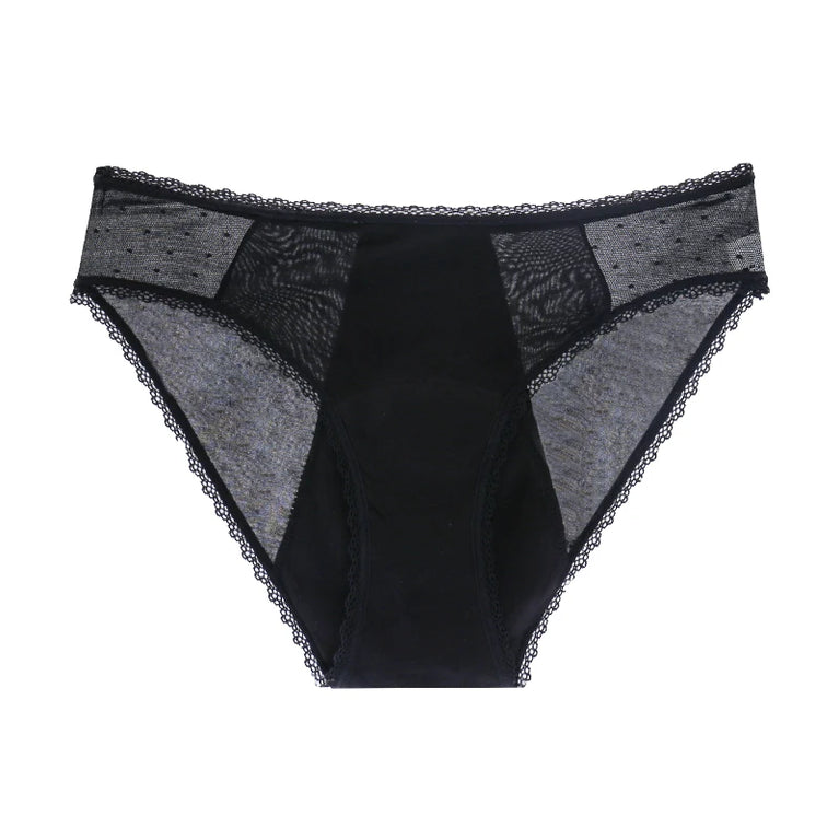 4-Layer Leakproof Period Briefs | High-Rise Absorbent Lingerie