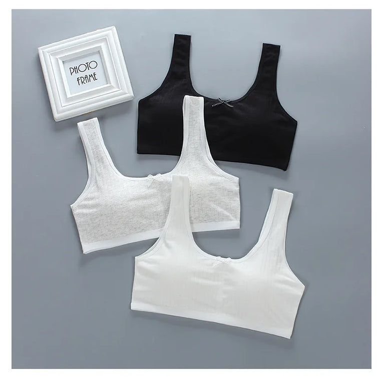 Seamless Cotton Bralette | Soft Girl Sleep & Sport Bra