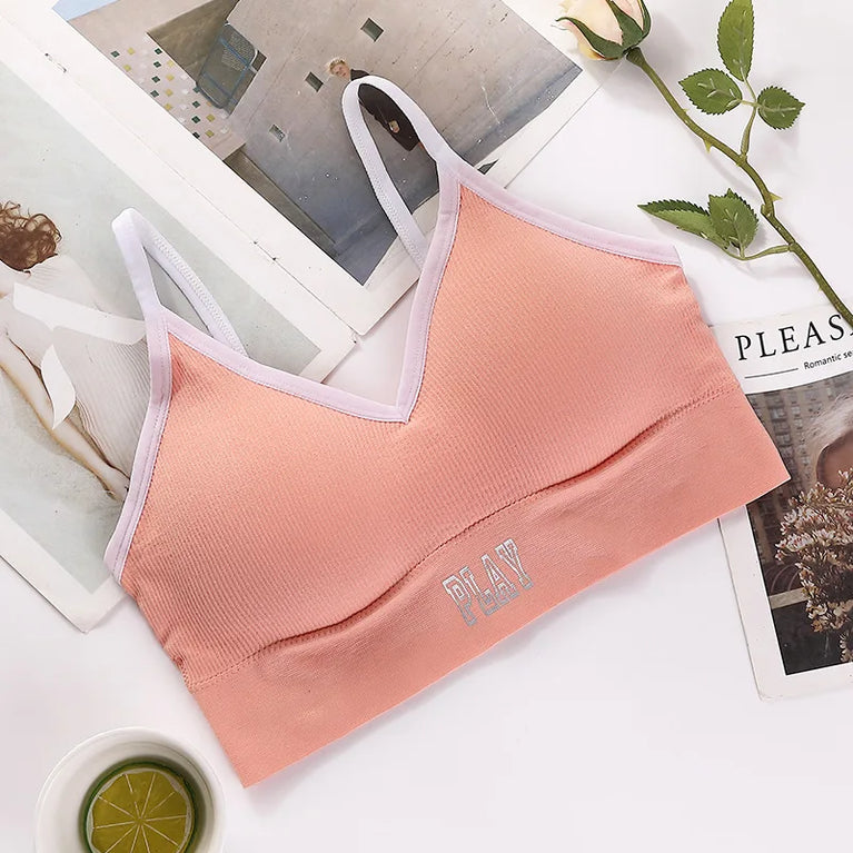 Seamless Knit Comfort Bra – Ultra-Soft Everyday Support